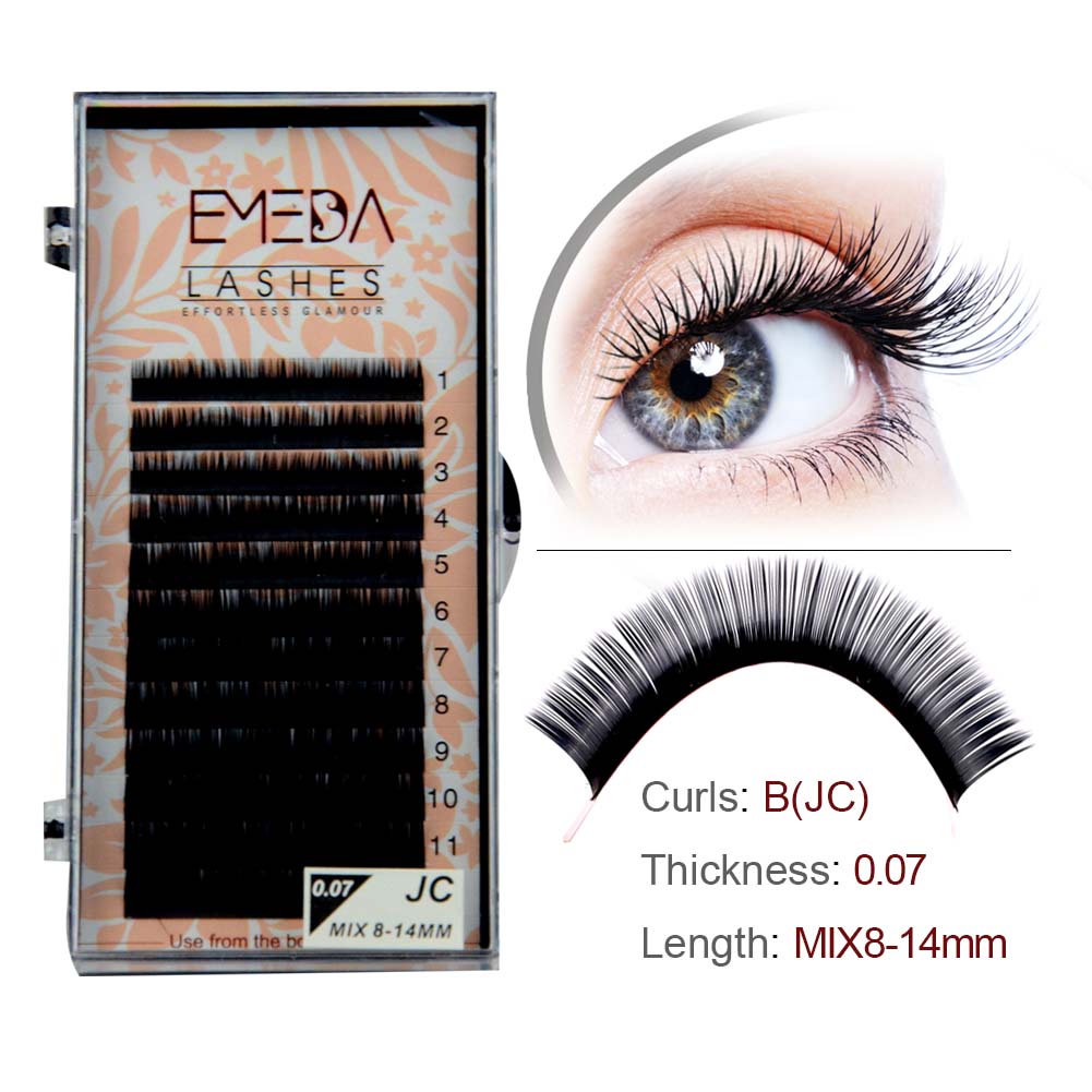 Single eyelash extensions lash extensions JH024